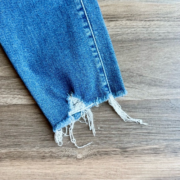 MOTHER The Looker High Rise Ankle Chew Skinny Jeans - Learning to Hula Size 27 - Picture 10 of 16